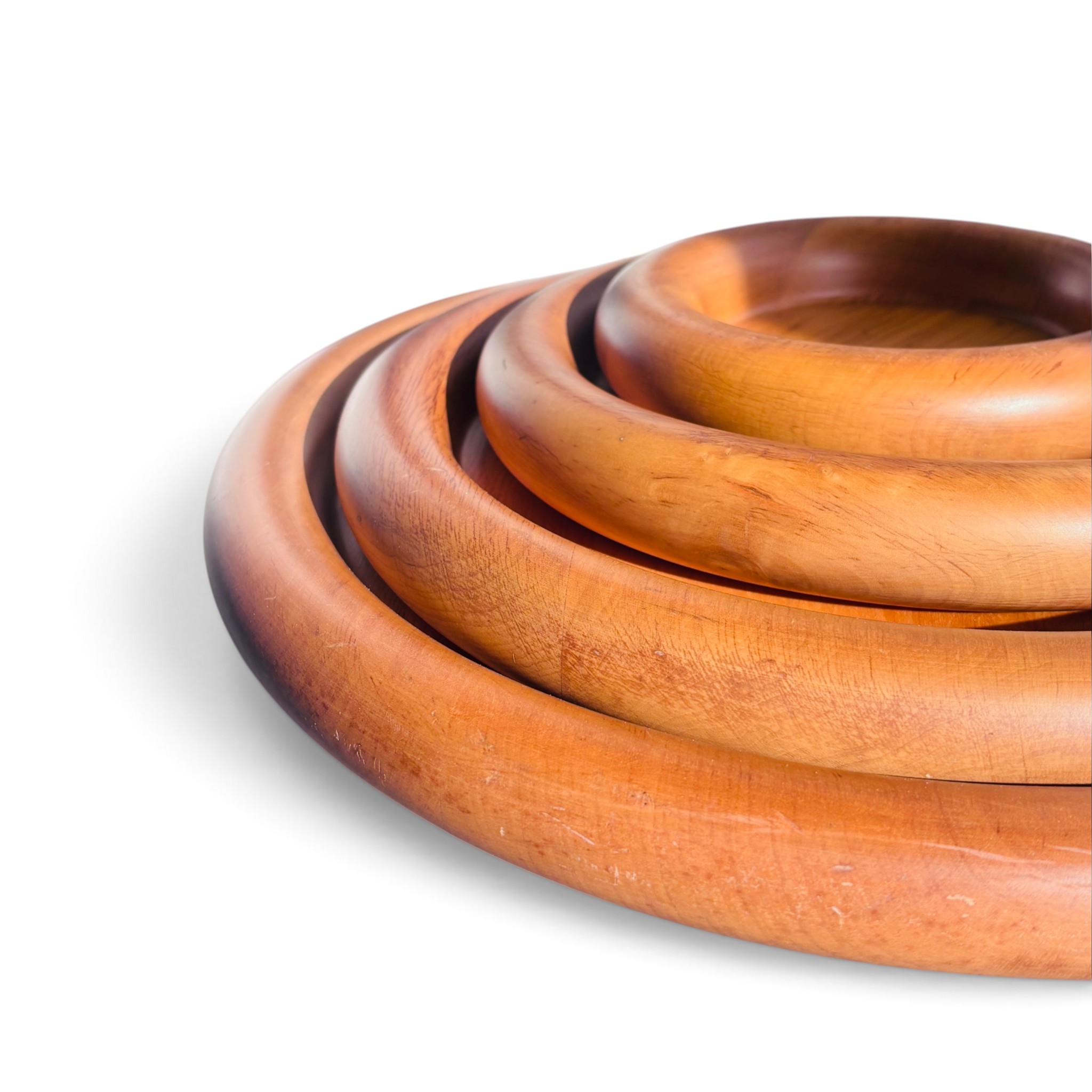 Set 4 ciotole in legno Ingo Knuth per DMK